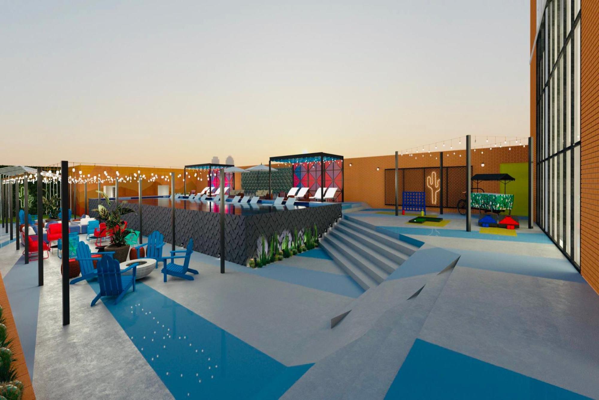 Aloft Guadalajara Sur Hotel Santa Anita  Ngoại thất bức ảnh