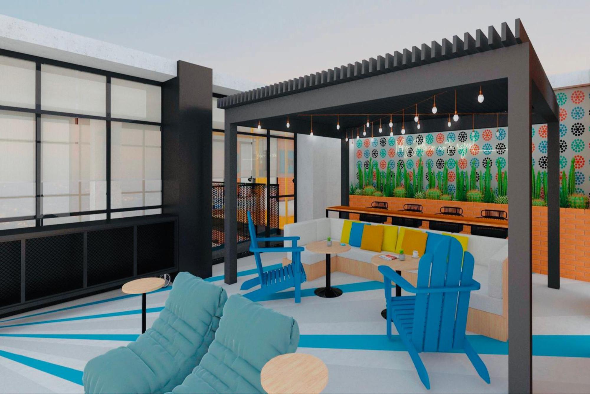 Aloft Guadalajara Sur Hotel Santa Anita  Ngoại thất bức ảnh